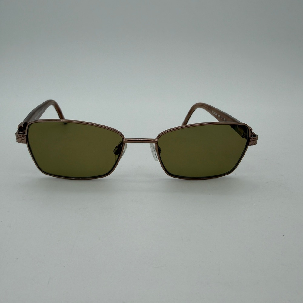 Sophia Loren Beau Rivage 79 Y2K Rhinestone Rectangular Sunglasses‎